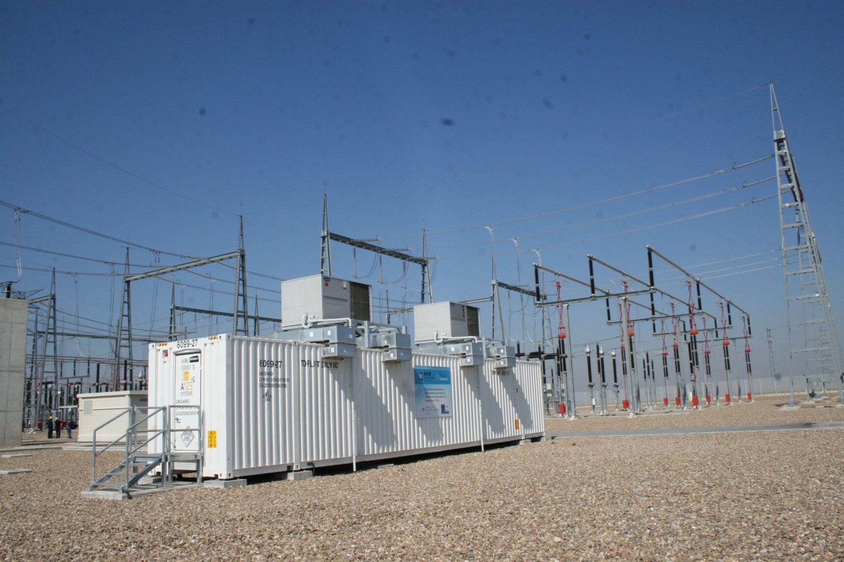 Batería Proyecto Almacena Comunicación REE
