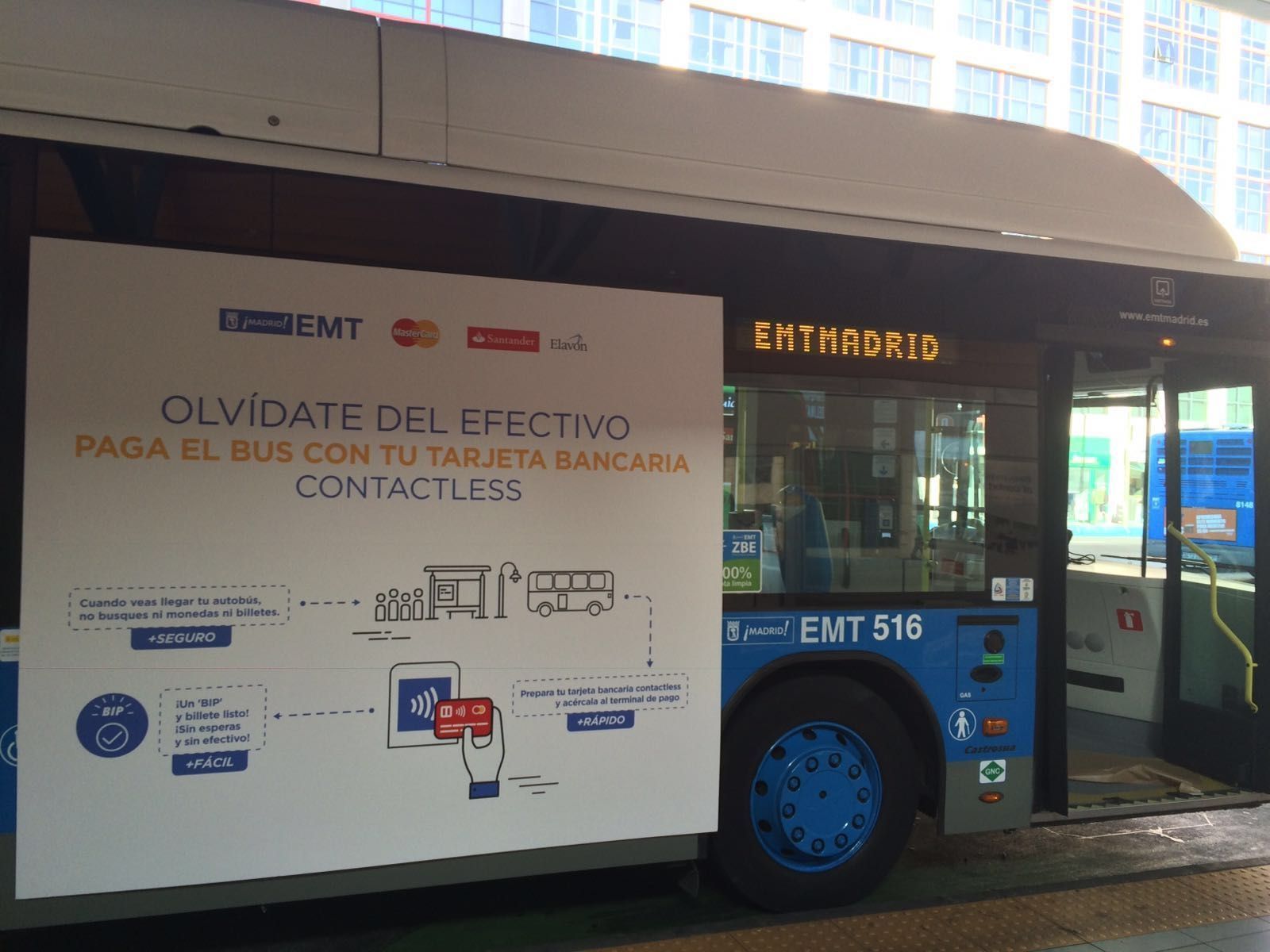 Mercados21 | Primer proyecto en España de pago con contactless en autobús público