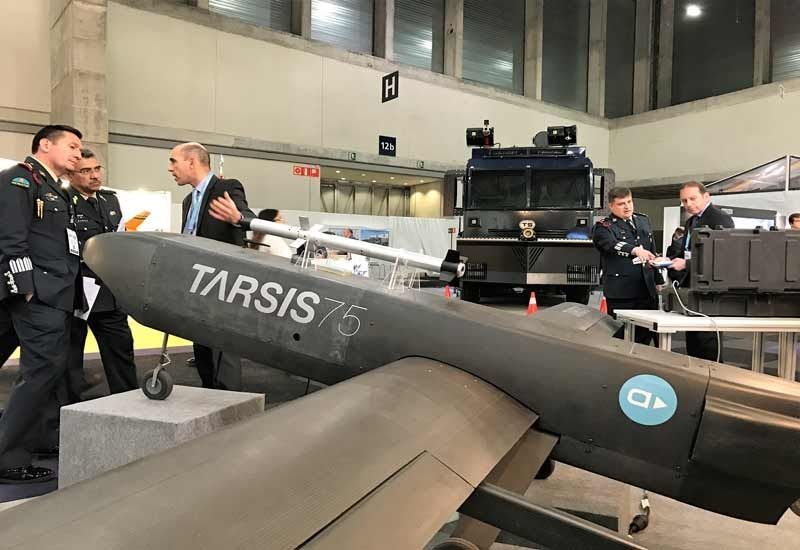 Modelo RPAS táctico ligero TARSIS 75 con el que se realizarán las pruebas Aertec Solutions desarrollará para la EDA un emisor láser para aviones no tripulados