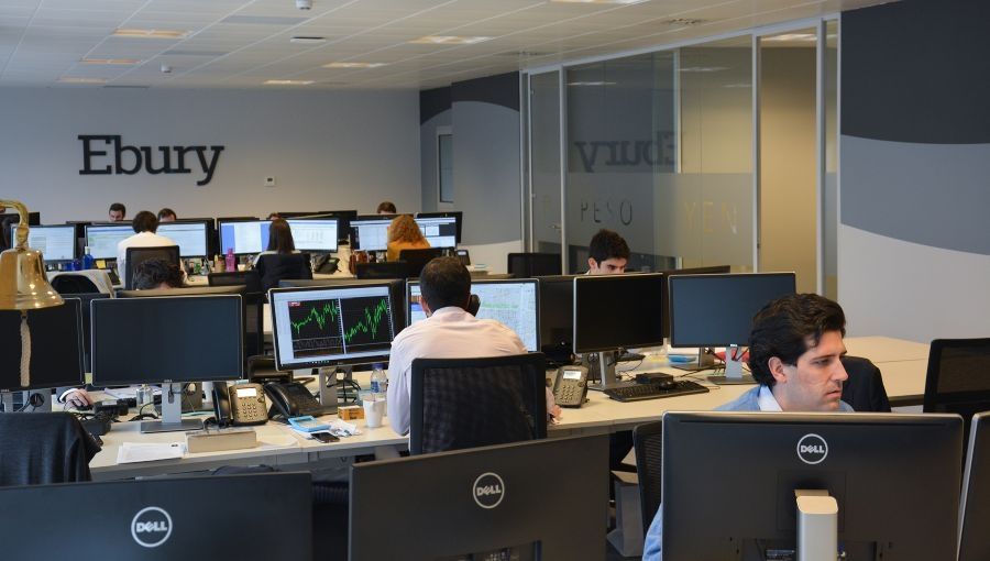 Sala de operaciones de Ebury en Madrid Ebury adquiere la empresa internacional de pagos de nóminas Frontierpay
