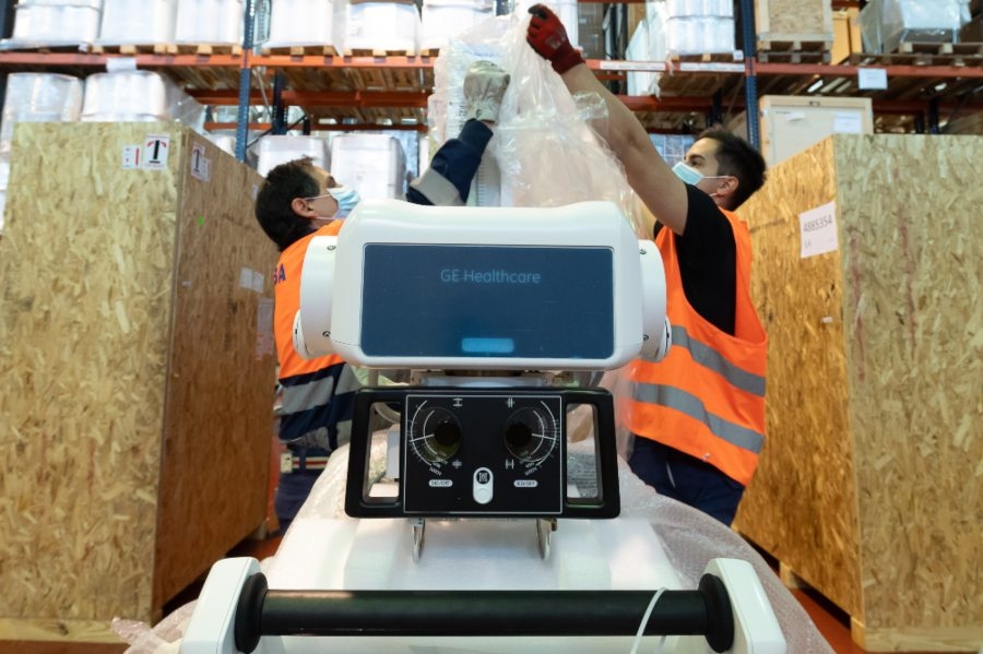 Endesa destina 1,7 millones de euros a la compra de material sanitario para el Servicio Andaluz de Salud