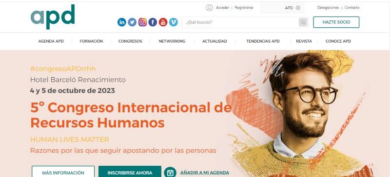 APD reúne a más de 1.200 directivos especializados en la gestión de Recursos Humanos en Sevilla<ul><li class='subtitulo'>El encuentro se celebra en la capital andaluza en dos intensas jornadas que se celebran mañana y el jueves</li></ul>