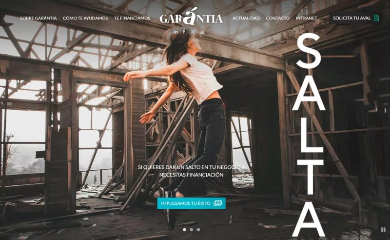 Mercados21 | Garántia lanza nueva web con un 