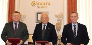 La Cámara de Sevilla, el Club Cámara y el Colegio de Ingenieros impulsan la unión entre empresa e ingeniería industrial